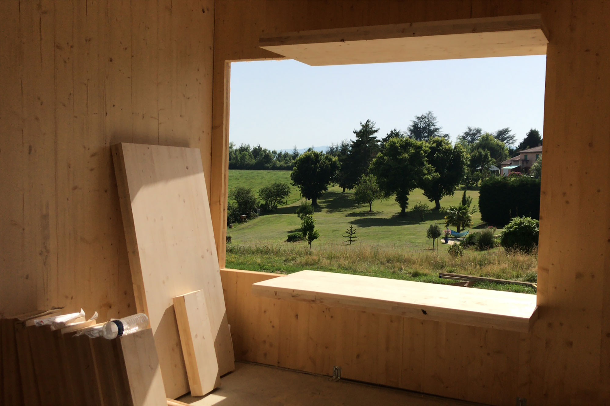 Fenêtre maison ecoresponsable carole-guyon-architecte